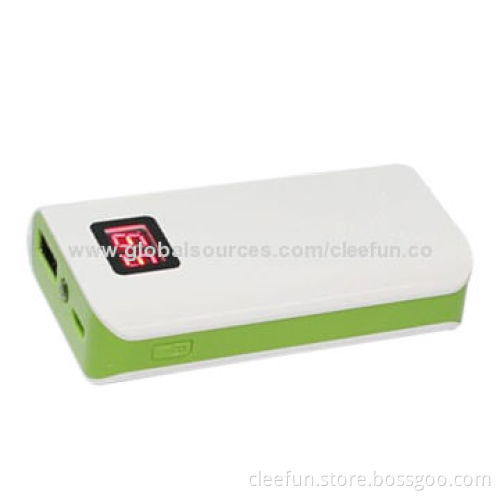 5,200mAh Durable Power Bank with Digital Display and LED Torch